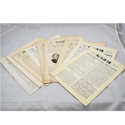 Magicol Series one complete file: Magic Collectors Association 1950-1952