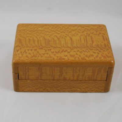 Tarbell Card Box: beautiful wood and outstanding patina