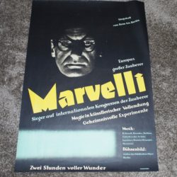 Original Marvelli one sheet poster: mint