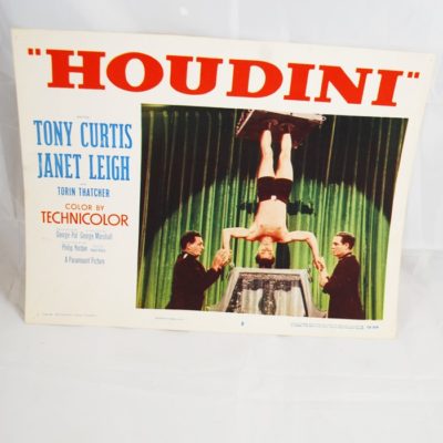 Houdini the movie Lobby Card: 1953
