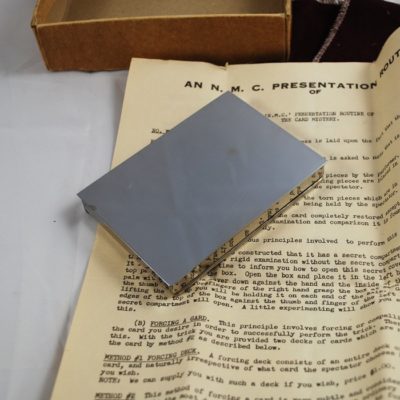 National Magic Perfect card box: Pristine with all original packaging