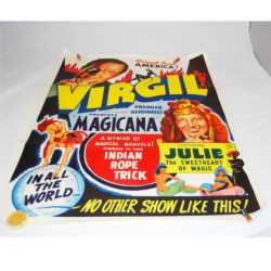 Virgil full color one sheet direct from America poster