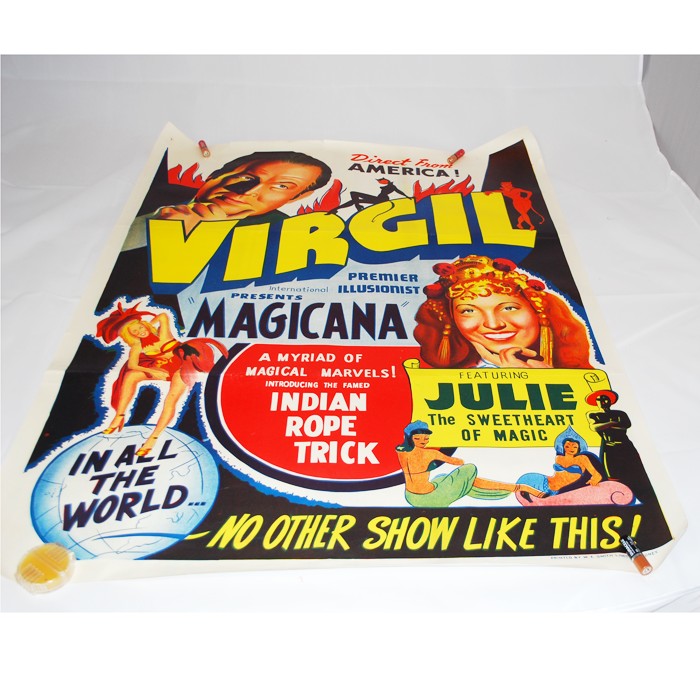 Virgil full color one sheet direct from America poster