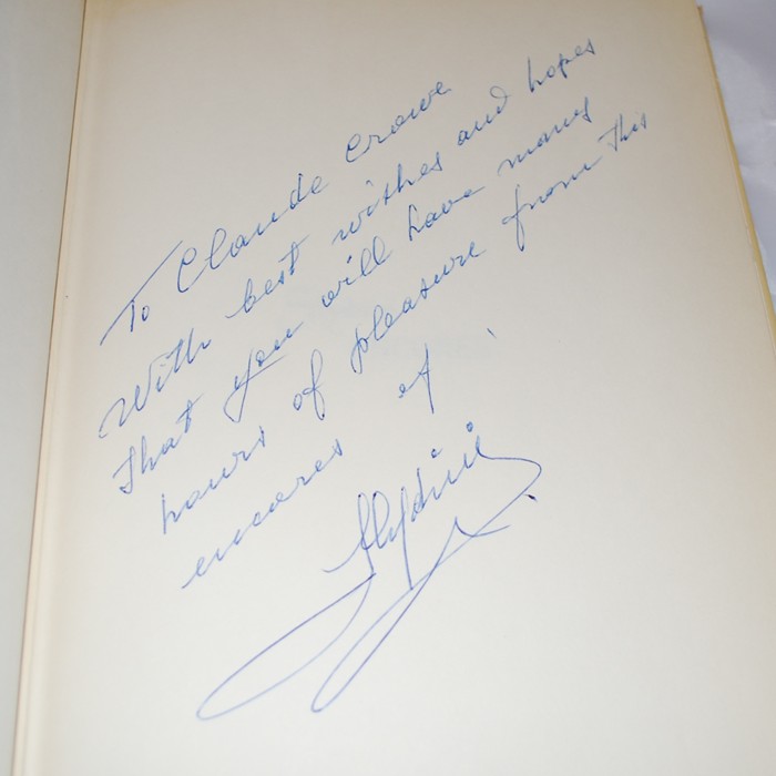 Slydini Encores: Autographed to the former owner