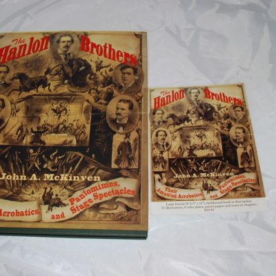 Autographed: The Hanlon Brothers by John A. McKinven 1998 first Edition