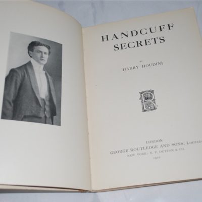 Houdini Handcuff Secrets: George Rutledge 1910