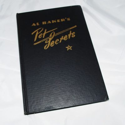 Autographed Al Baker’s pet secrets 1951 number 277 of a signed limited edition of 500