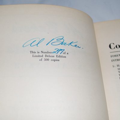 Autographed Al Baker’s pet secrets 1951 number 277 of a signed limited edition of 500
