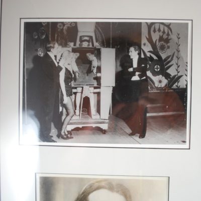 Howard Thurston autographed collage: all original material