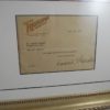 Howard Thurston autographed collage: all original material