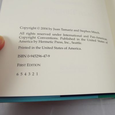 Jaun Tamariz Mnemonica: His work on the memorized deck: first edition first print 2004