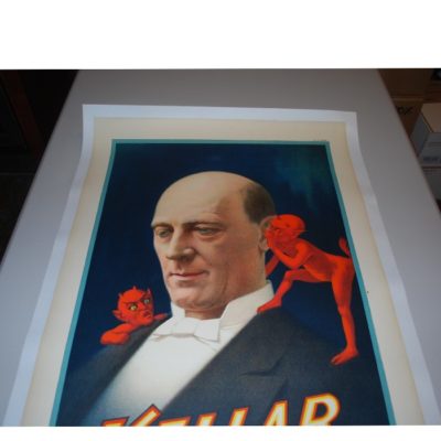 Harry Kellar 1894 Original Strobridge poster: Mint!