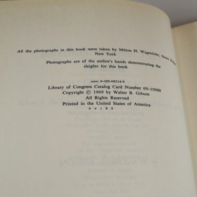 The complete Illustrated Book of Card Magic by Walter Gibson