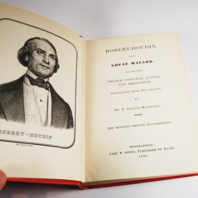 Memoirs of Robert Houdin 1944 Carl Jones Edition