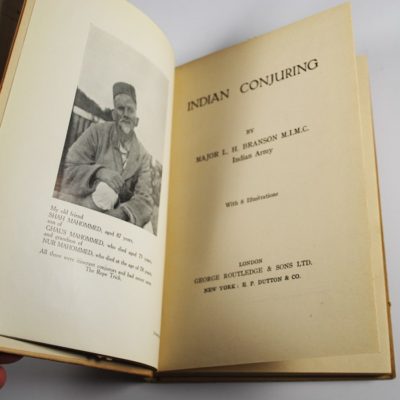 Indian Conjuring by Major L.H. Branson