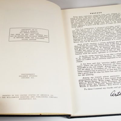 Card Control by Arthur Buckley 1946 second edition