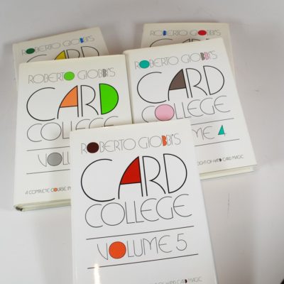 Card College al five volume: all first editions Robert Giobbi