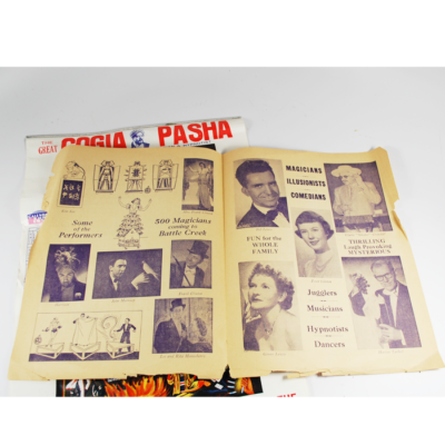 Gogia Pasha Ephemera Assortment: including signed letter - Image 5