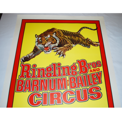 Original Ringling Bros Barnum and Baily Circus Poster 1950's - Image 2