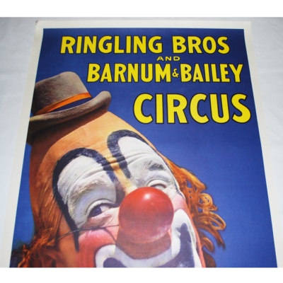 Original Ringling Brothers  Barnum and Baily Circus Poster 1950.s mint - Image 2