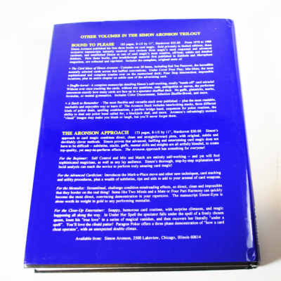 Simply Simon: The Magic of Simon Aronson 1995 first ed. - Image 3