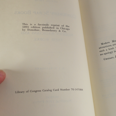 Leaves From Conjurors Scrapbooks by Burlingame: 1971 reprint - Image 3