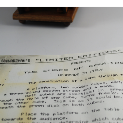 Cubes of Gagliostro: Howard Schwartzman's Limited Editions - Image 4