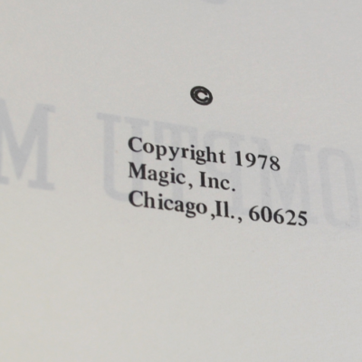 Encyclopedia of Impromptu Magic by Martin Gardner 1978 - Image 2