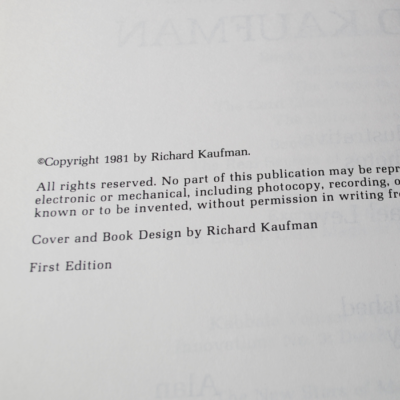 Coin Magic: Kaufman: First Edition First Printing - Image 2