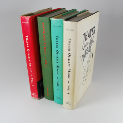 Thayer Magic by Glen Gravatt: 4 books of Thayer Instructions