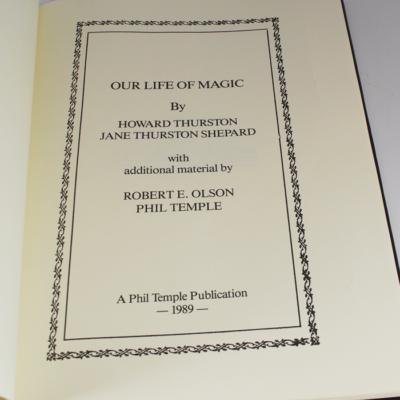 Our Life in Magic: Howard and Jane Thurston - Image 2
