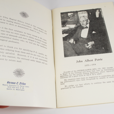 Petrie and Lewis Catalog from 1954 - Image 2