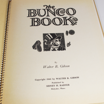 Bunko Book by Walter GIbson 1946 - Image 2