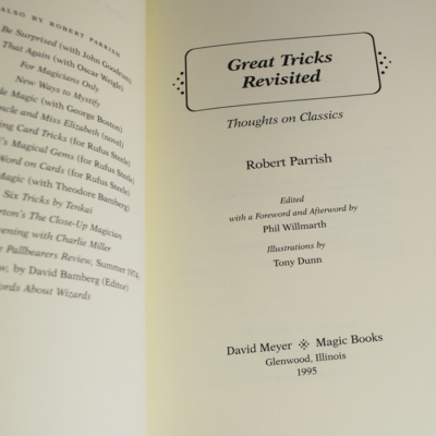 Great Tricks Revisited: Robert Parrish - Image 3
