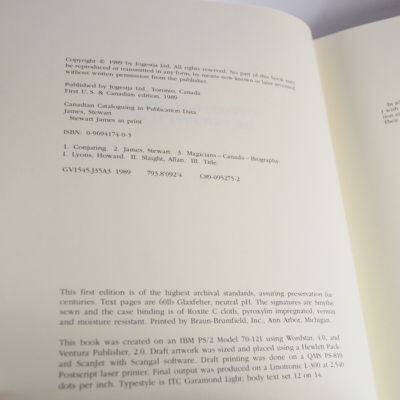 Stewart James in Print: The First 50 Years: 1989 first edition - Image 4