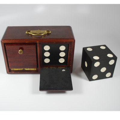 English Style Die Box Circa 1930:  Beautiful Patina - Image 3