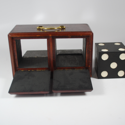 English Style Die Box Circa 1930:  Beautiful Patina - Image 4