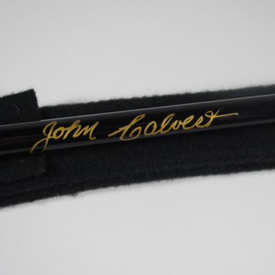 John Calvert autographed wand