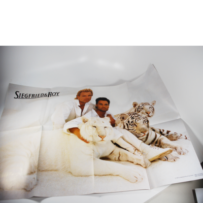 Two Books on Siegfried and Roy: A Lifetime of Magic (with poster) and The Secret Life of Siegfried and Roy - Image 3