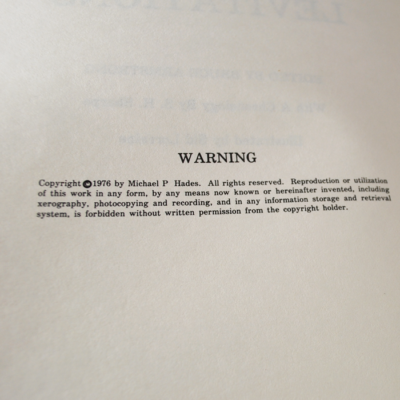 Mickey Hades Encyclopedia of Levitations and Suspensions 1976 - Image 2