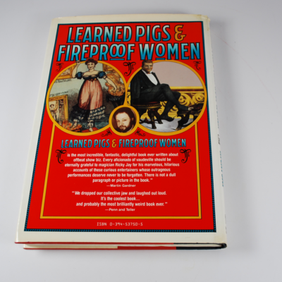 L:earned Pigs and Fireproof women by Ricky Jay - Image 2