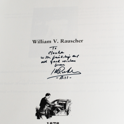 Milbourne Christopher The Man and His Magic: Rauscher  autographed - Image 2