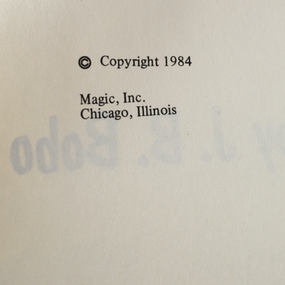 The Bobo Magic Show Hardbound 1984 - Image 2