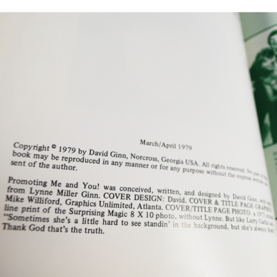 Promoting Me and You by David Ginn #308 of a  limited edition signed - Image 4