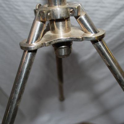 Stunning circa 1910 side table.  Designed to operate a thread gimmick prop! - Image 3