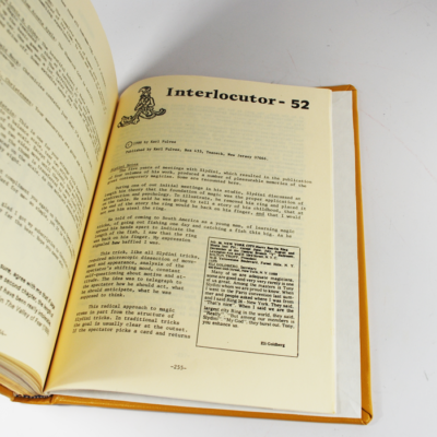 Interlocutor by Karl Fulves: Complete file 1 through 52 and extra newsletter mailings from 1981 through 1988 - Image 4