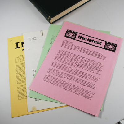 Rigmarole and Verbatim Complete bound file including all magic kit mailings: Karl Fulves: rare - Image 2