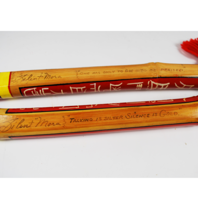 Silent Mora Original Chinese Sticks: best I have seen:  1955 inscribed - Image 2