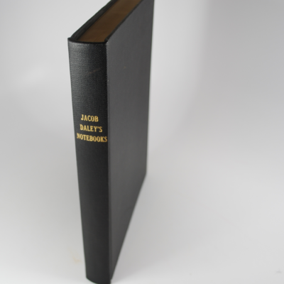 Jacob Daley's Notebook: Hardback Karl Fulve's Gutenberg Press: Scarce
