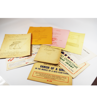 Incredible buy: 10 Pieces of Original Thayer Manuscripts and pamphlets all for one price  averaging $3.50 each! - Image 2